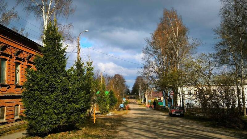 Весна в уездном городе