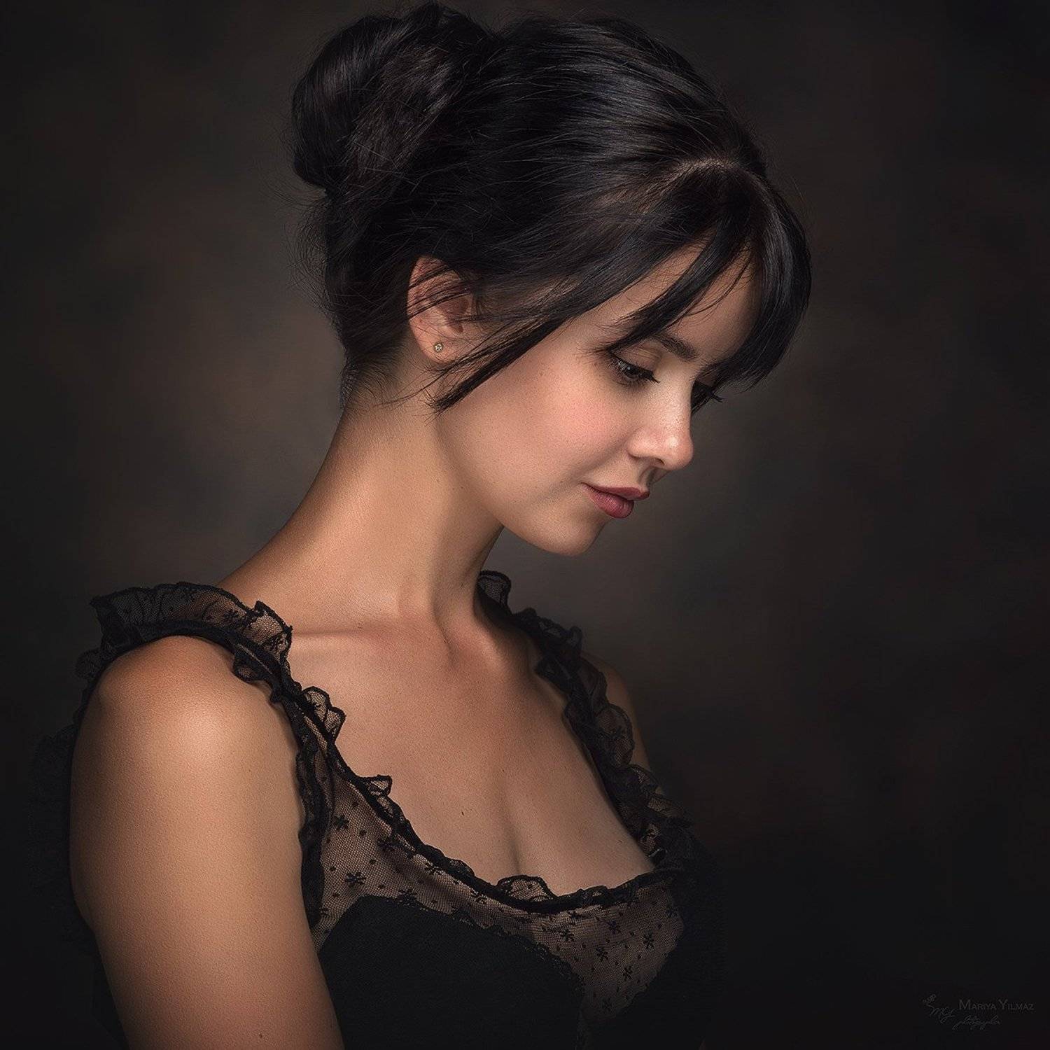 85mm, Mariya yilmaz, Model, Nikon d610, Брюнетка, Красивая, Мария йылмаз, Модель, Никон, Никон д610, Секси, Студия, Мария Йылмаз