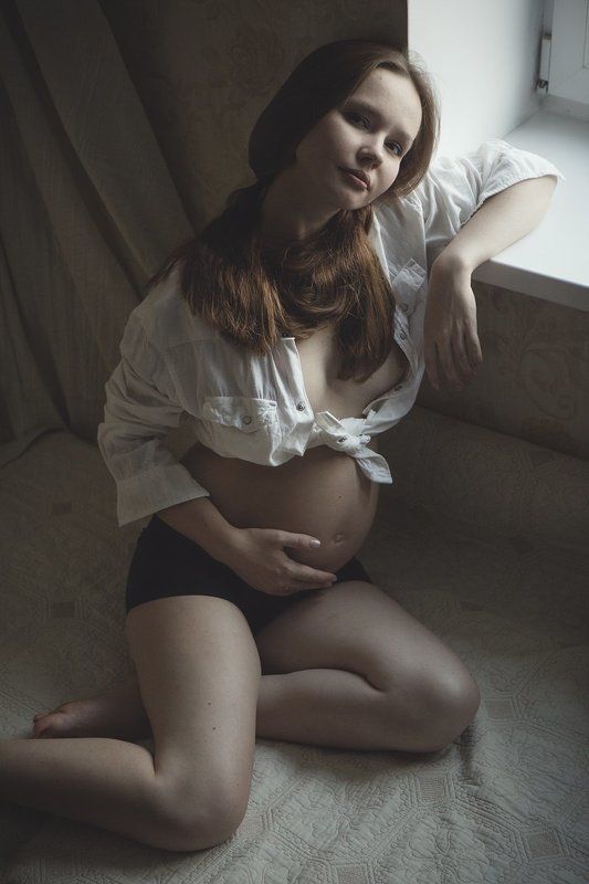беременность, pregnant, girl, model,  Pregnant № 1photo preview