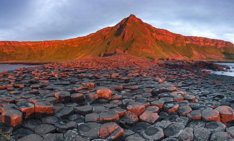 фототур, северная ирландия, тропа великана, закат Закат на Тропе Великанаphoto preview