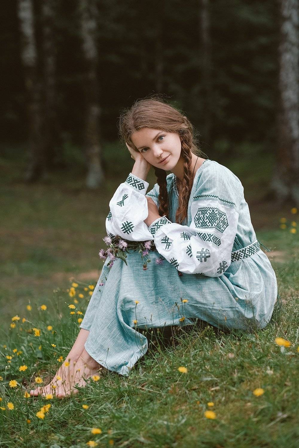 девушка, лето, портрет, Ольга Баранцева