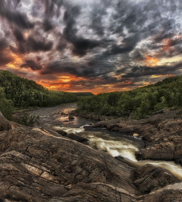 река Титовка Мурманская обл. июль 2016photo preview