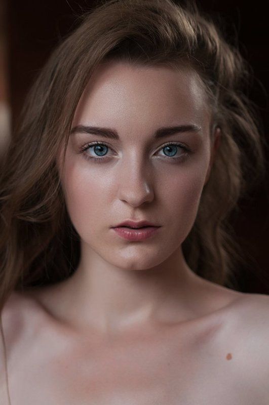 портрет, девушка, красивая девушка, студия Лизаphoto preview