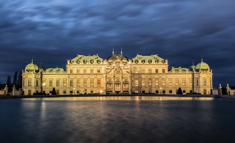 вена, дворец, архитектура Дворец Бельведер, Венаphoto preview