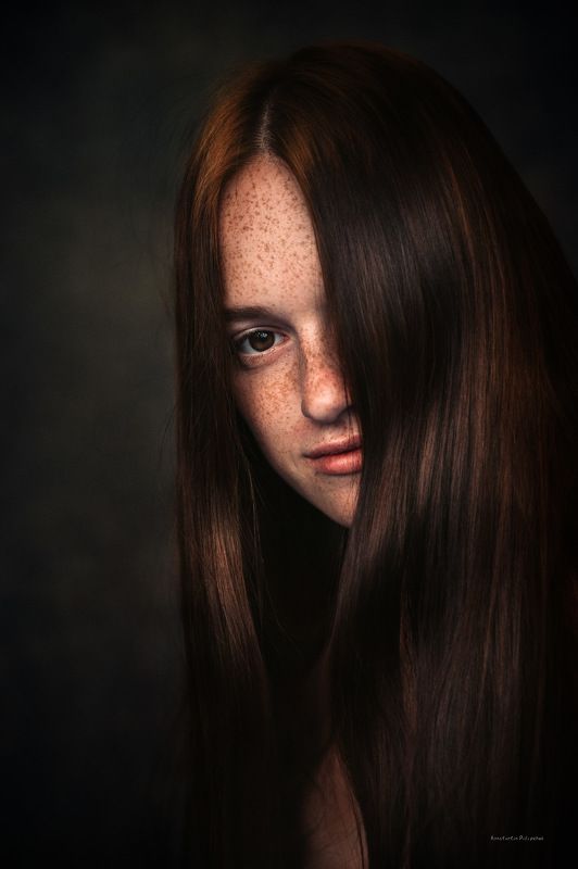 девушка, Рыжая, веснушки Катеринаphoto preview