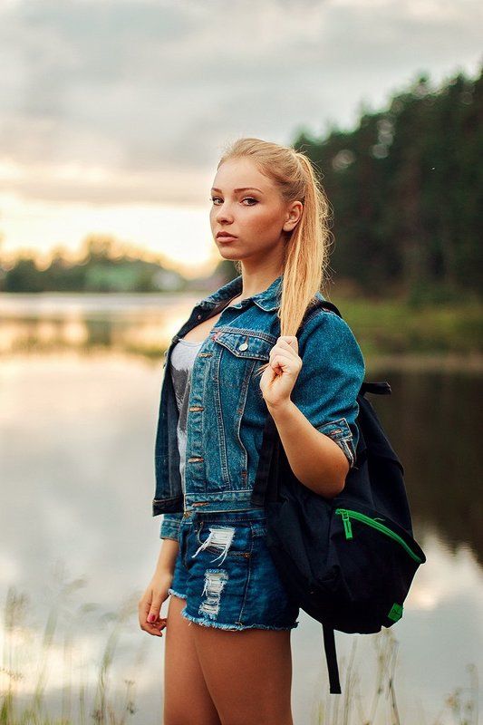 красота, красиво, девушка, модель, река, волга, тверская область, лето, пено, солнце, закат Lz3photo preview