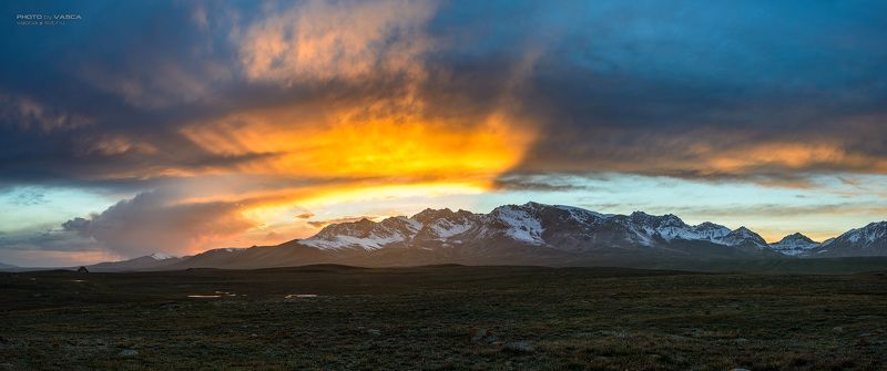 природа, пейзаж, горы, закат ***photo preview