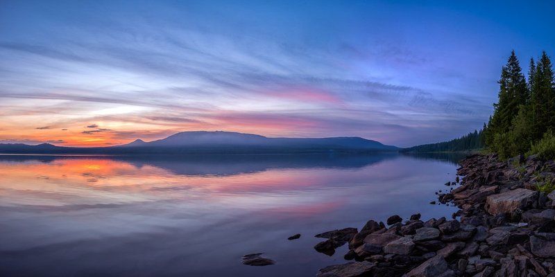 Южный Урал, Зюраткуль Еще один вечер на любимом озереphoto preview