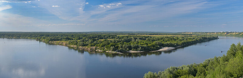 Панорама реки 