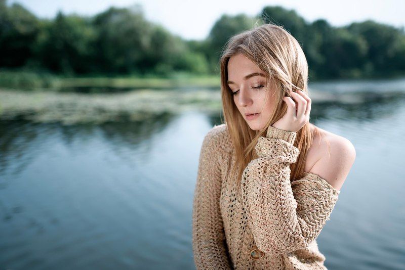 река, вода, солнце Аннаphoto preview