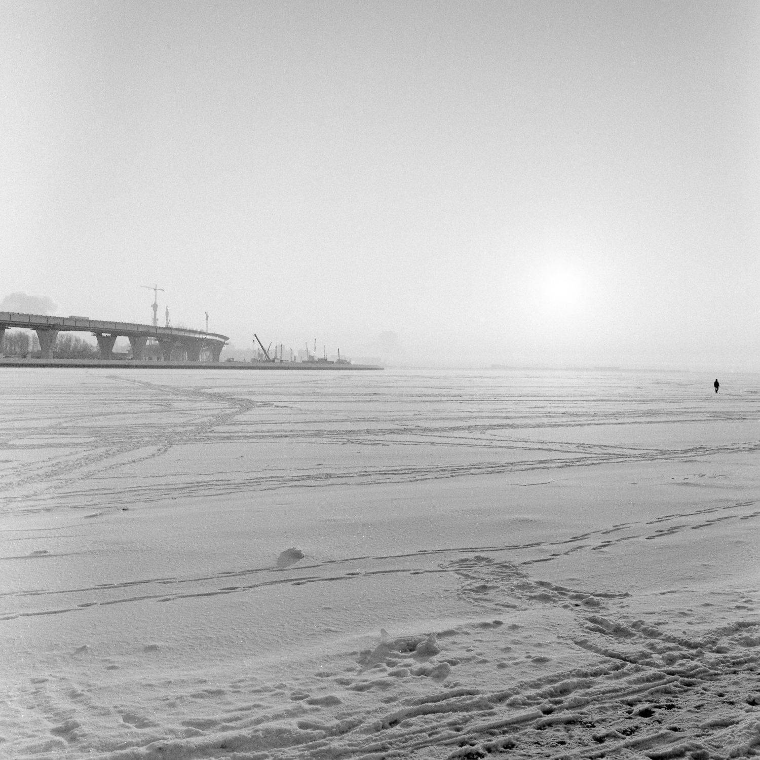 ***. Автор: Виктор Митрофанов winter, bw, black and white, bronica-sqai, d76, film, mediumformat, white, landscape, blackandwhite, monochrome, seaside, Виктор Митрофанов
