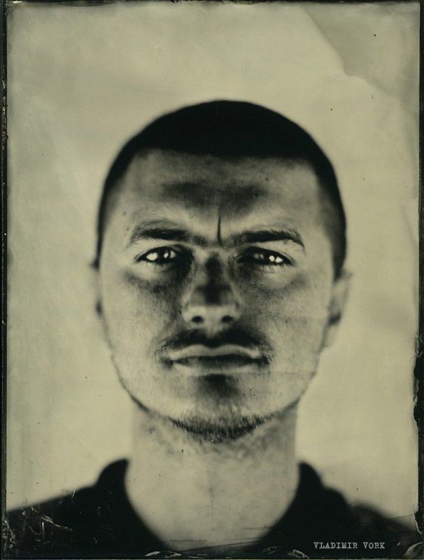 ambrotype, collodion, Vladimirvork, wet plate, амбротип, мокрый коллодий. Амбротипияphoto preview