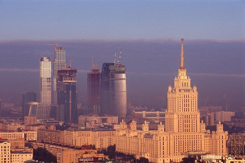 москва, рассвет ***photo preview