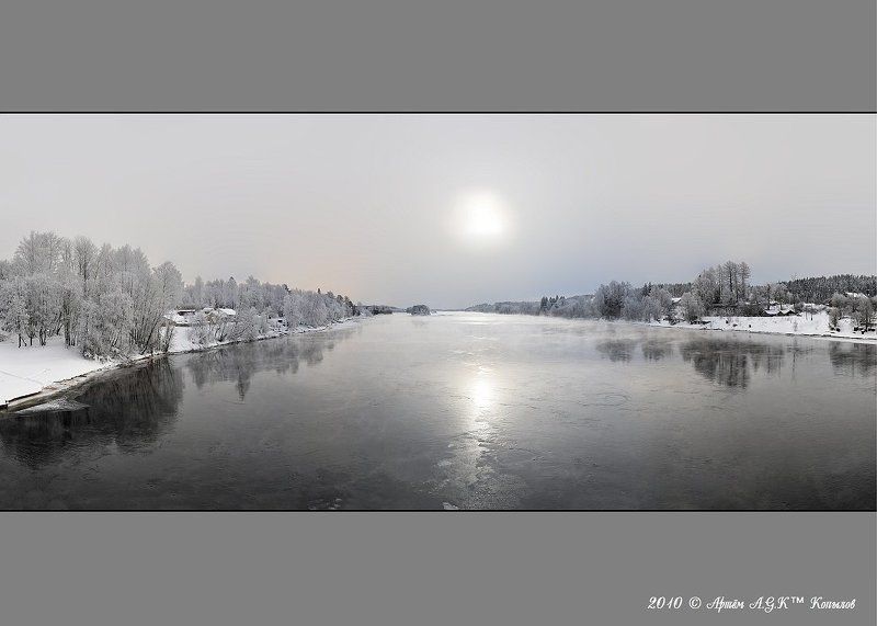 вуокса, vuoksa, светогорск, выборг, река, утро, зима Вуокса морозным утром…photo preview