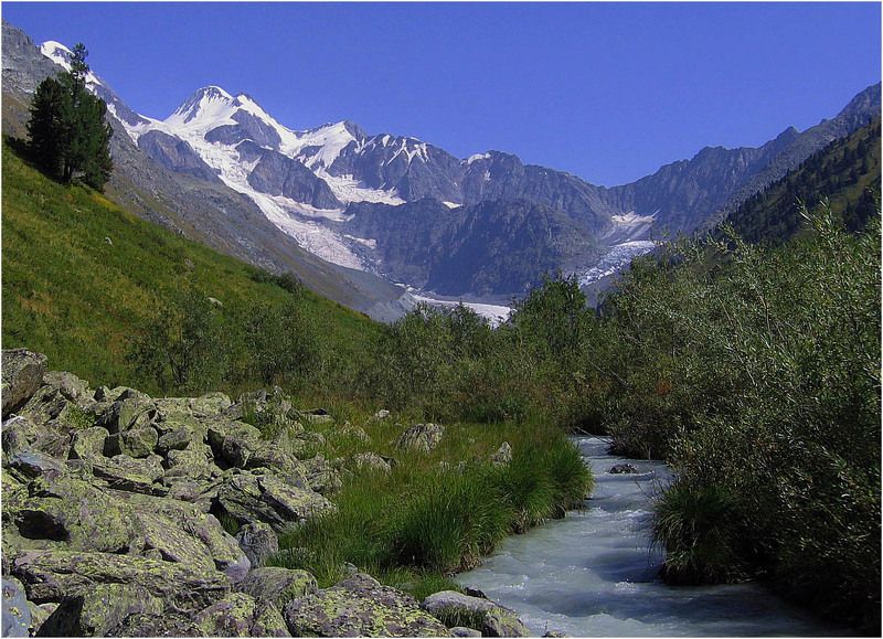 алтай, белуха На обратной стороне ...photo preview