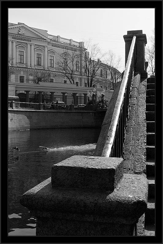 петербург, центр, грибоедова канал, чб, Kirill Shapovalov