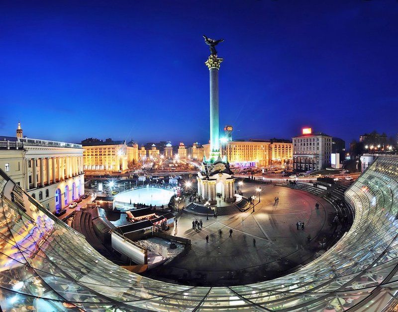 киев, майдан, панорама Майданphoto preview