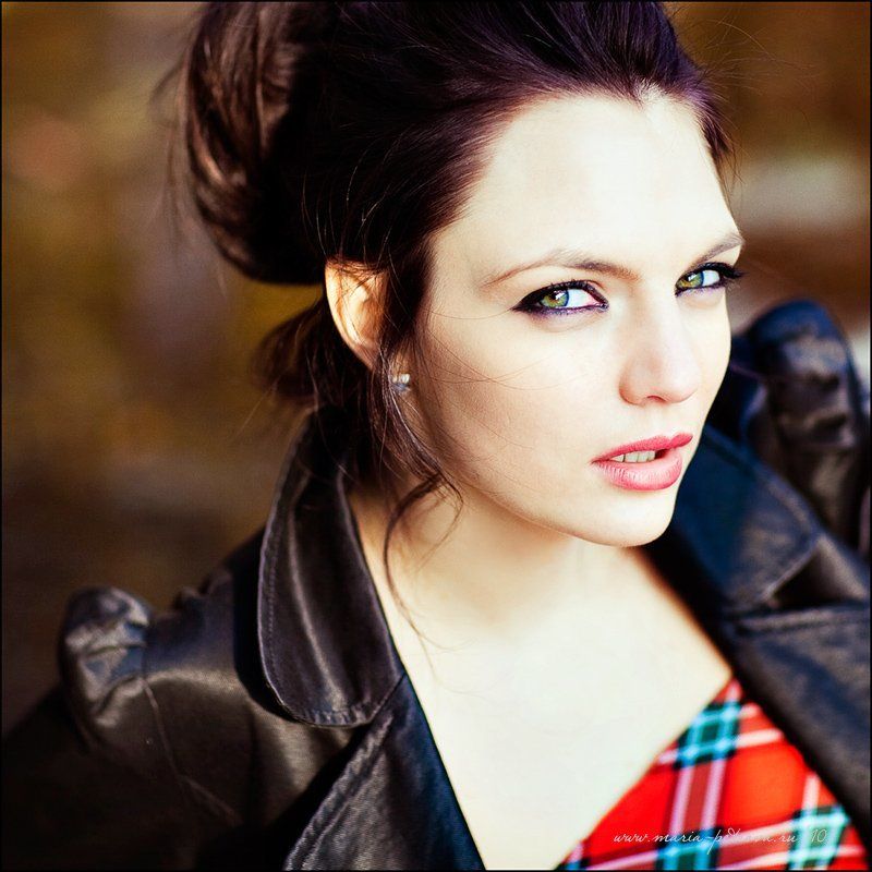портрет, девушка, глаза Маринаphoto preview