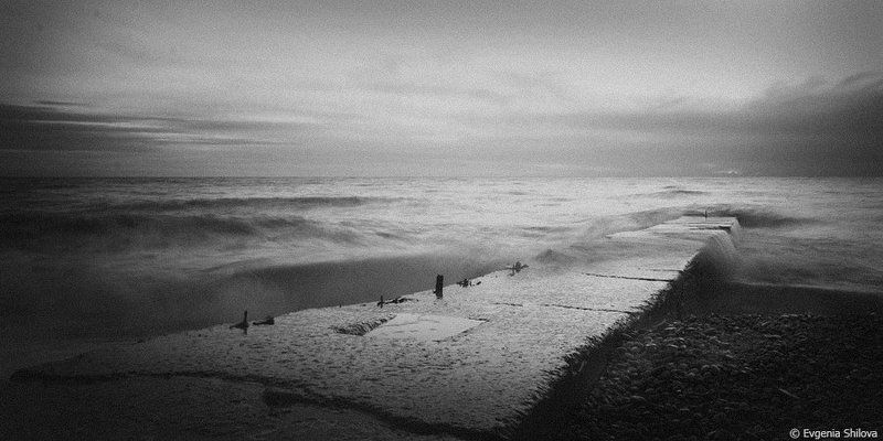 сочи, черное море зима в Сочиphoto preview