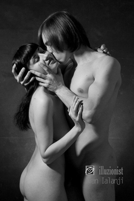 обнажение, в, студии, klassik, foto поцелуйphoto preview