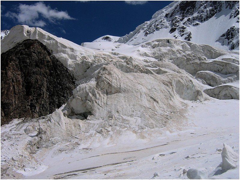 ледник,ледопад,тянь-шань Ледопад.photo preview