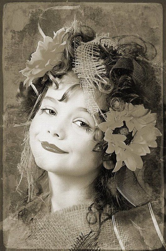 портрет.дети,гламур цветочек:)photo preview