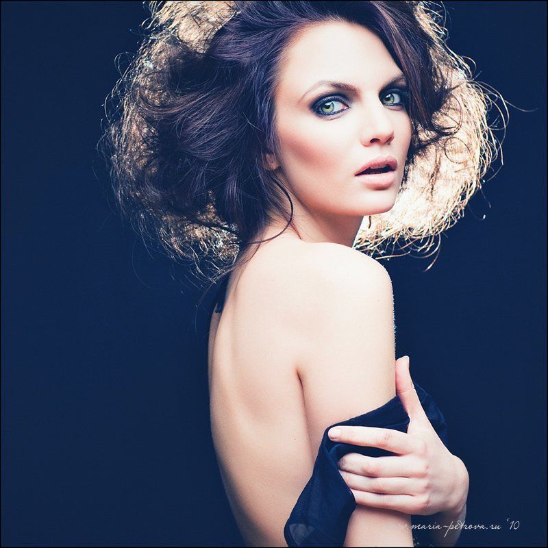 портрет, глаза, студия Маринаphoto preview