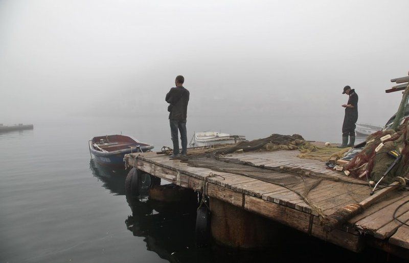 ожидание,туман у моря погоды....photo preview