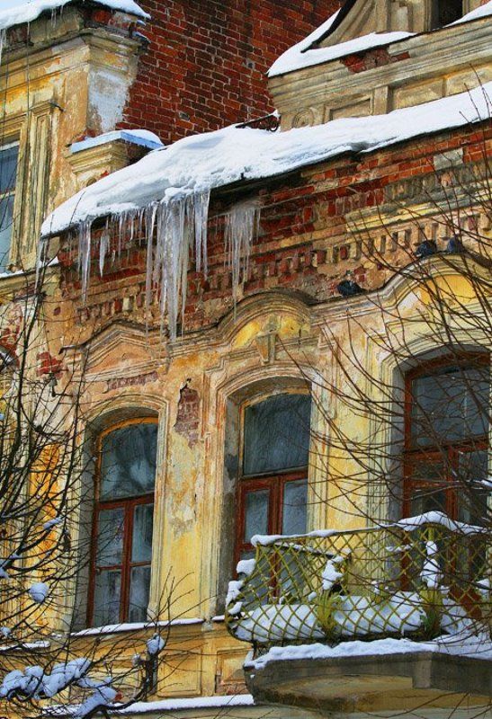 окно, сосулька, старина Окна девятнадцатого векаphoto preview