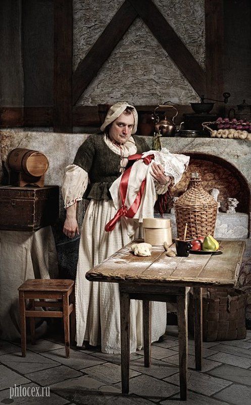 кухарка, младенец Кухаркаphoto preview