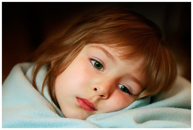 девочка, ребенок, глаза, грусть, портрет Грустинкаphoto preview