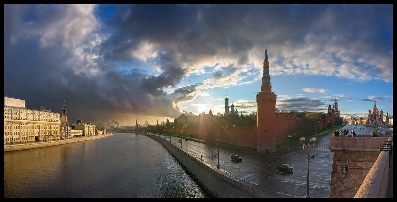 москва, кремль, город, небо, весна, уляшев МОСКВА ВЕСЕННЯЯphoto preview