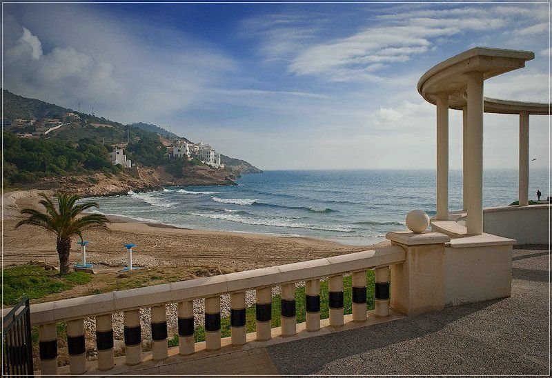 море, испания, пейзаж Aiguadol?  - сладкая вода.photo preview