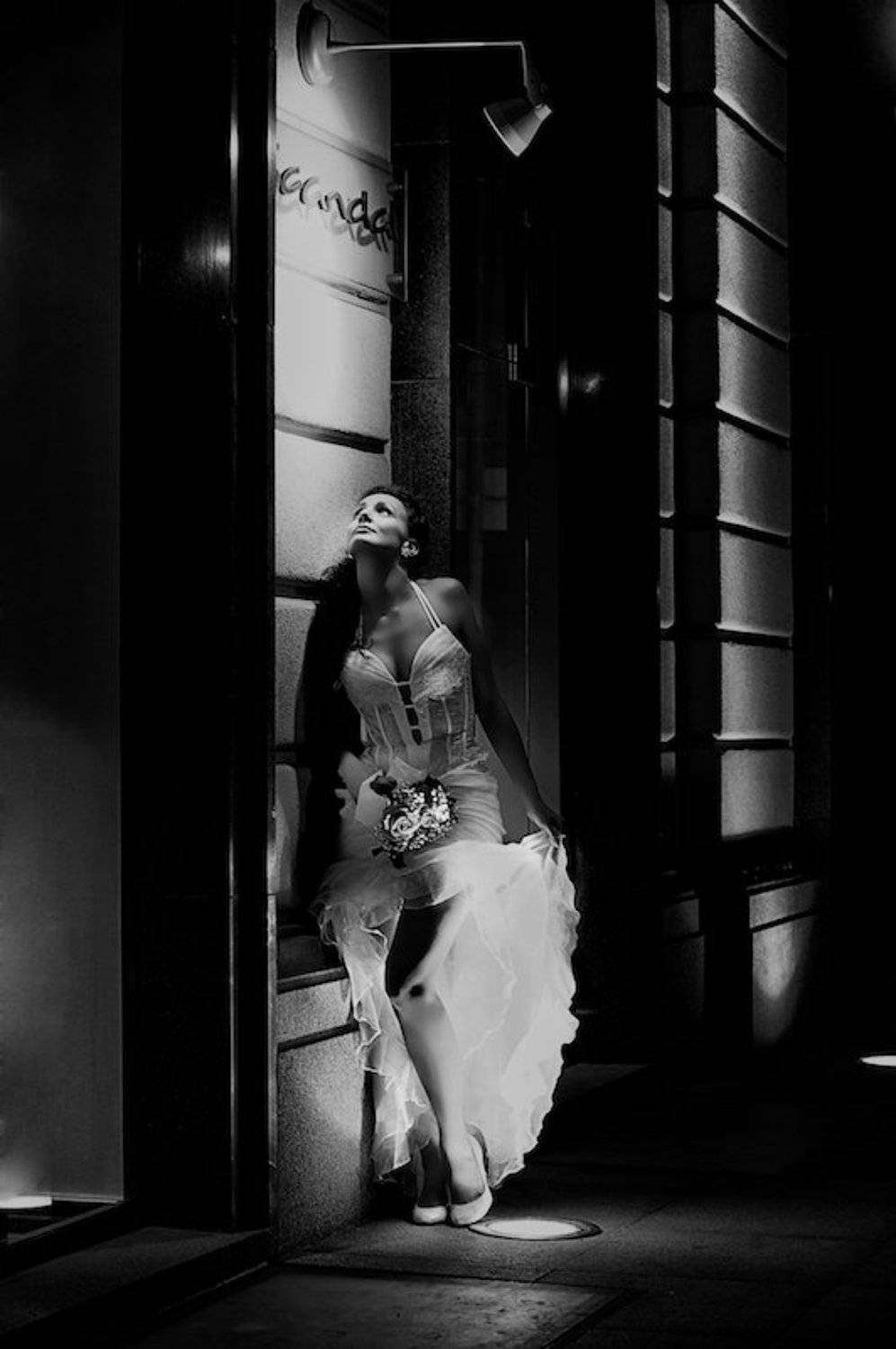 wedding, bride, trash the dress, невеста, свадьба, Peter Lane