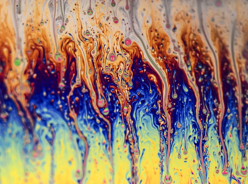 Soap film, abstract, close-up, closeup, colors, soap, colorful Soap filmphoto preview