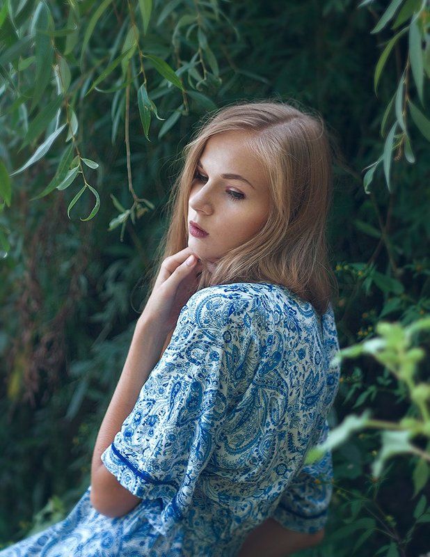 девушка, портрет Чистота фото превью