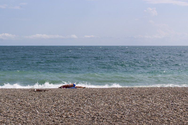 Пляж, Черное море Мореphoto preview