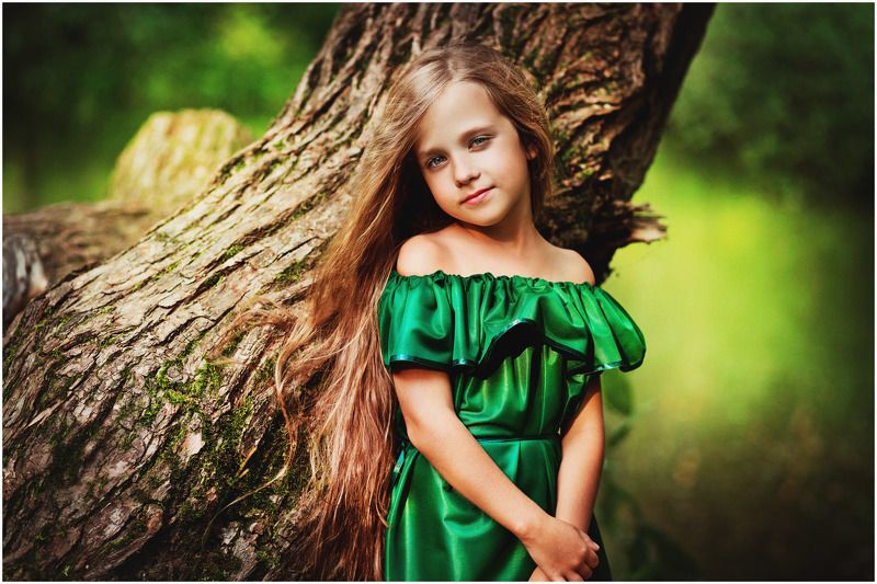 девочка, портрет, лето Алисаphoto preview