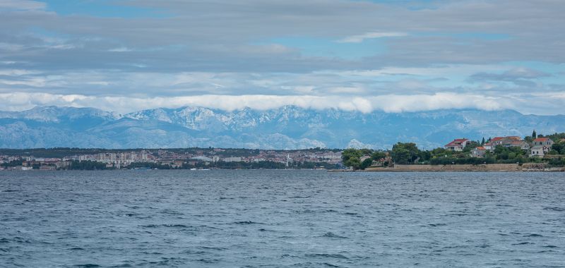 City, Clouds, Color, Croatia, Landscape, Light, Mountains, Nature, Sea, Sky, Travel, in Croatia..photo preview