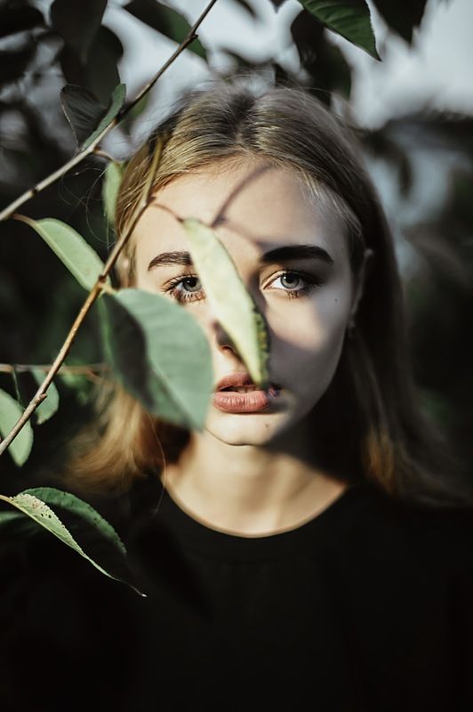 Портрет девушка 35mm 50mm 1.4  photo preview