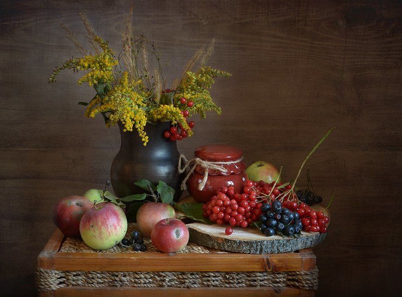 натюрморт, календарь, август, still life В августеphoto preview