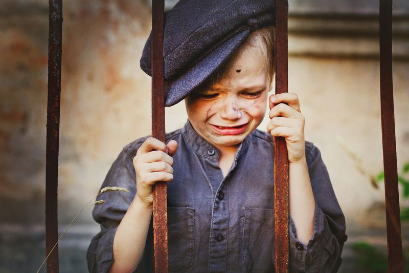 дети, мальчик, портрет Генералы песчаных карьеровphoto preview