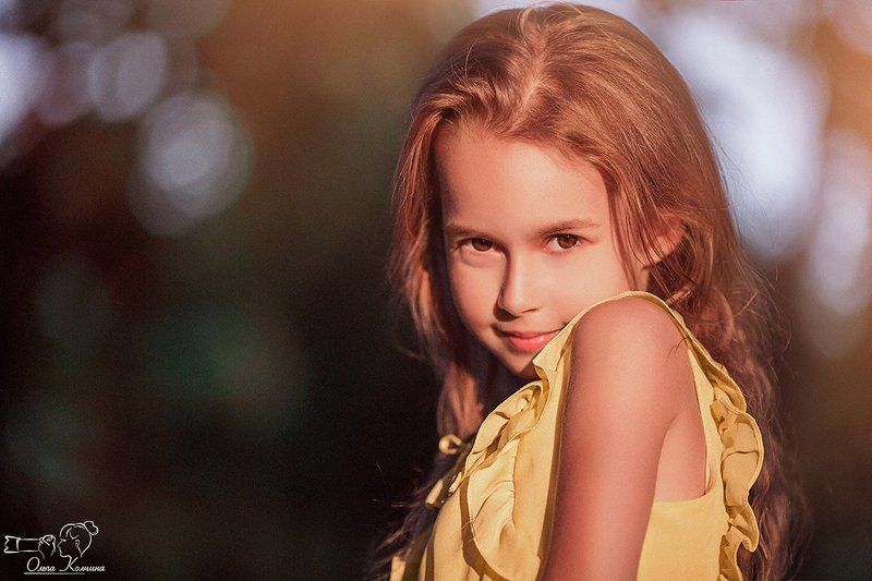 Взгляд, Девочка, Дети, Дети и осень, Детский взгляд, Дочка, Золотая осень, Осенний портрет, Осень, Портрет Еваphoto preview