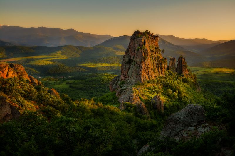 Land, Sunset, Wonder, Wonderland, Горы, Даль, Дикая природа, Закат, Пейзаж, Скалы, Солнце Wonderlandphoto preview