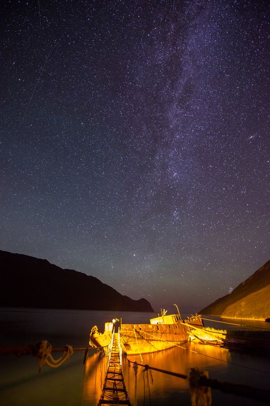 бухта русская, камчатка, тихий океан, природа Ночь в бухте Русскаяphoto preview