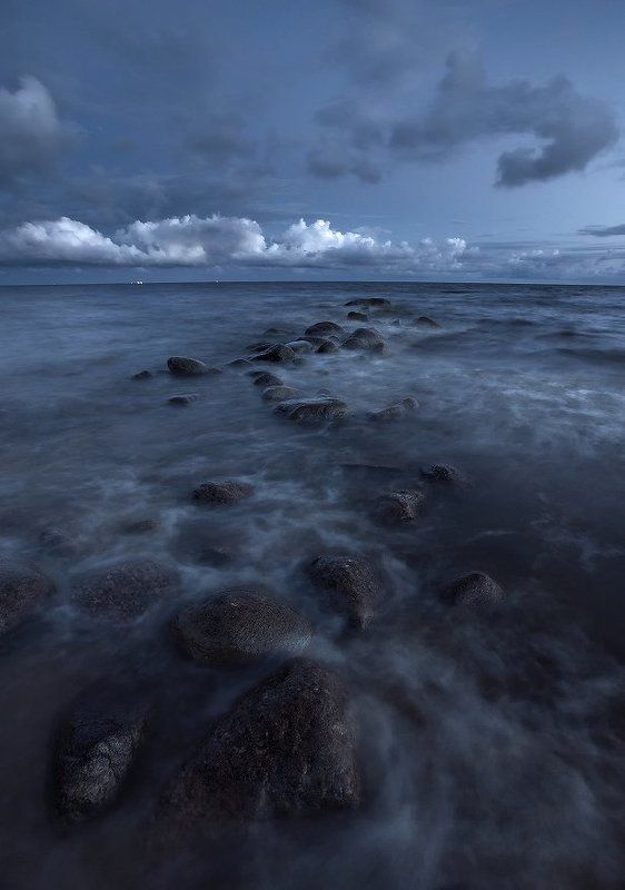 Финский залив Белая балтийская ночьphoto preview