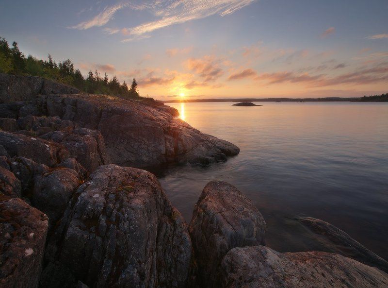 ладога, ладожское,шхеры Два состоянияphoto preview