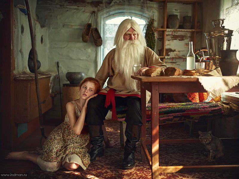 Лето Деда Мороза и Снегурочкиphoto preview