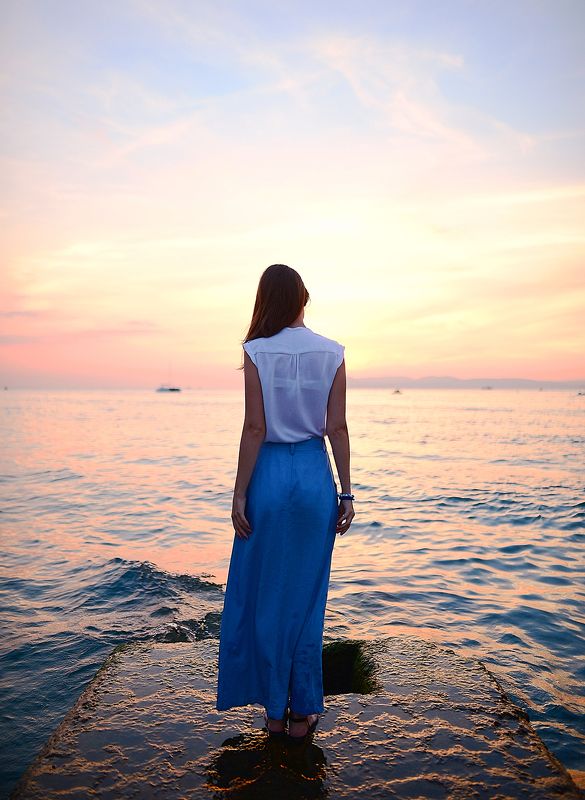 #девушка#закат Без лишних словphoto preview