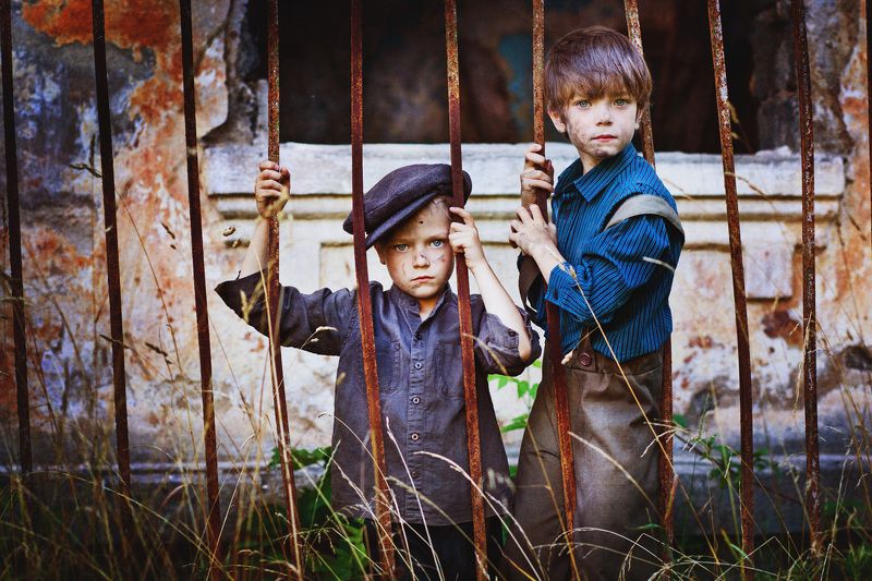 дети, мальчик, портрет Генералы песчаных карьеровphoto preview